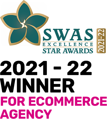 SWAS Excellence Star Awards 2021 - 22 Winner For eCommerce Agency