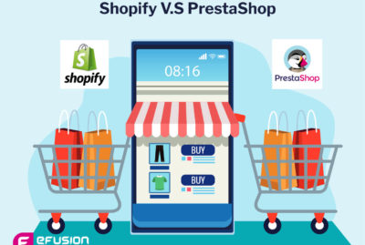 ecommerce shopping carts comparison between shopify and prestashop
