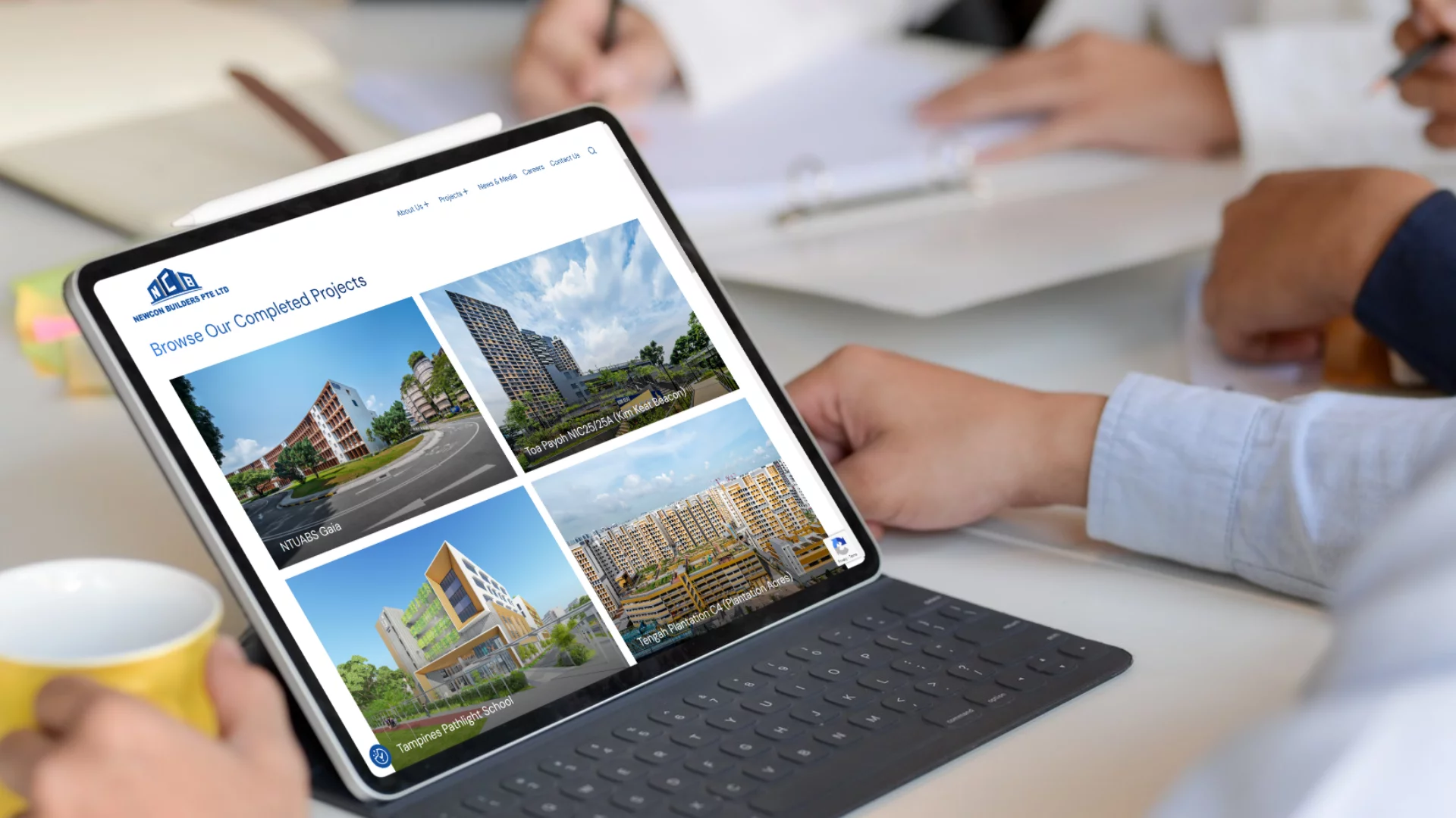 Newcon Web Development for Newcon Builders - eFusion Technology